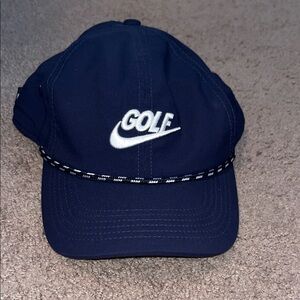 Mens Nike Navy Blue Golf Cap